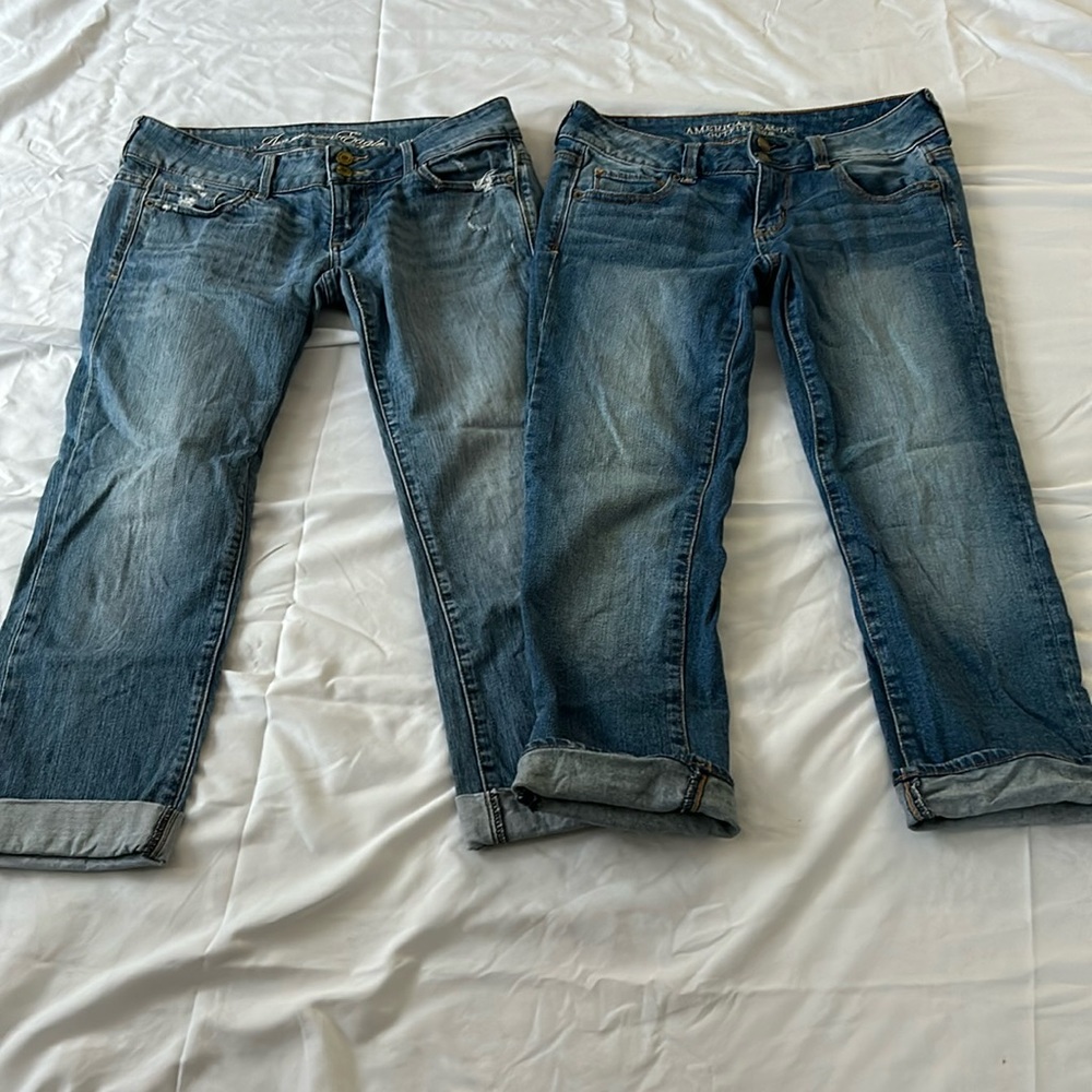 American Eagle crop jeans. Size 4.